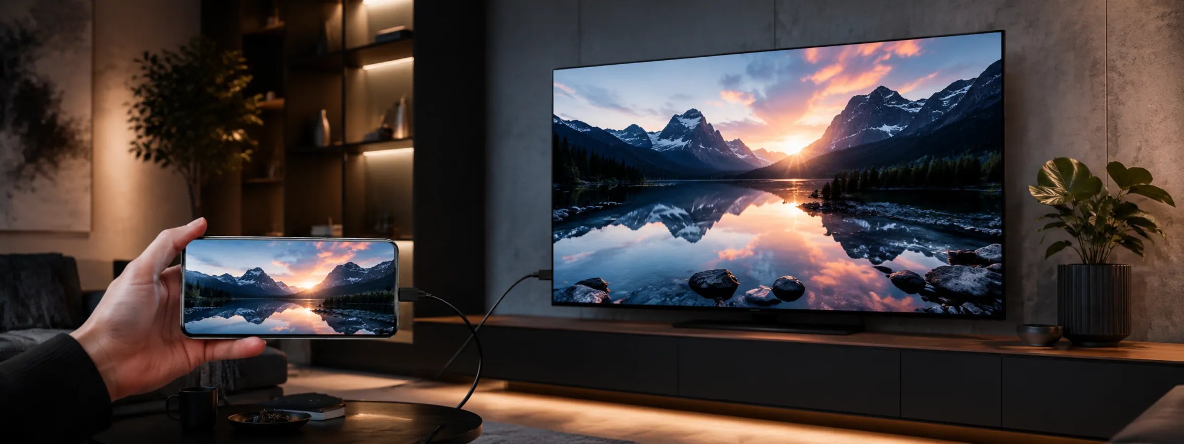 大型液晶テレビ HDM接続可 Galaxyをテレビに映す方法｜有線HDMI接続・DeX対応機種・映らない時の