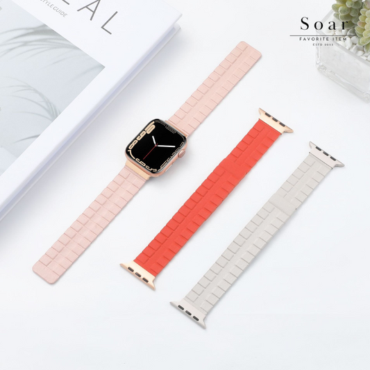 Soar|Mystic ミスティック|ソア アップルウォッチバンド【38mm/40mm/41mm】対応 Mystic ミスティック マグネット式装着 GL-AWB006 上品 華奢 すっきり 可愛い かわいい フェミニン ベルト バンド レディース アップル プレゼント apple watch series1.2.3.4.SE.5.6.7.8 38mm 40mm 41mm