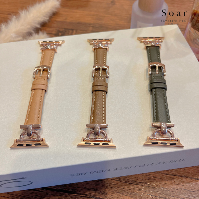 Soar|Posh パッシュ|ソア アップルウォッチバンド【38mm/40mm/41mm】対応 Posh パッシュ GL-AWB011 上品 華奢 すっきり 可愛い かわいい フェミニン ベルト バンド レディース アップル プレゼント apple watch series1.2.3.4.SE.5.6.7.8 38mm 40mm 41mm