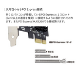 エアリア Mr.HAYAI Jackson　2.5ギガビットLAN 増設 PCI Expressx1 ボード 拡張ボード LANコネクタ増設 ロープロファイルブラケット付属 Realtekコントローラー搭載 ネットワークカード オンラインゲーム SD-PE25GL-B