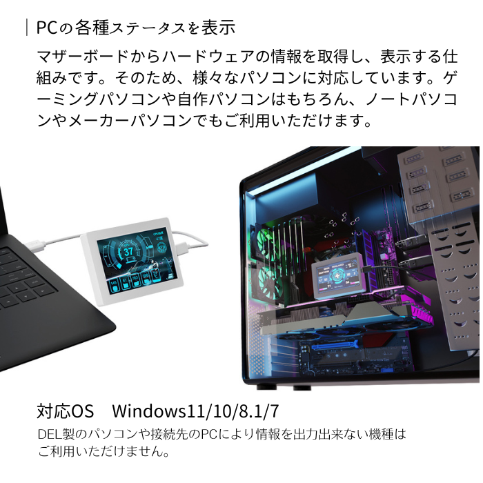 予約/1月中下旬入荷予定）エアリア パソコンの稼動状況をリアルタイム