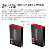 Vigoole ビグール USB SSD DRIVE 1TB 2TB 大容量 TypeC USB どちらでも接続 NVMe SSDで実測1,000MB/sを実現する次世代転送 発熱を効率良く冷却する金属ボディ USB3.2 GEN2 外付けSSD 持ち運び シンプル コンパクト windows11 Mac iPad iPhone android エアリア