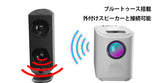 エアリア  LEDプロジェクター 第4世代 PJHD04 ミラーレス 直射式投影型 4200ルーメン ワイヤレス接続 最大160インチ相当 大画面 フルHD 内蔵スピーカー  明るい スマホ ゲーム機器 パソコン DVDプレーヤー接続可 LED PROJECTOR4