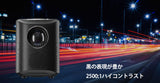 エアリア  LEDプロジェクター 第4世代 PJHD04 ミラーレス 直射式投影型 4200ルーメン ワイヤレス接続 最大160インチ相当 大画面 フルHD 内蔵スピーカー  明るい スマホ ゲーム機器 パソコン DVDプレーヤー接続可 LED PROJECTOR4