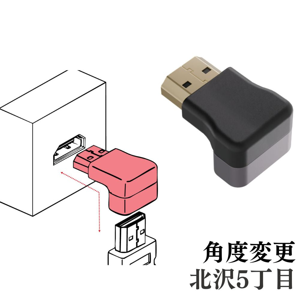 エアリア 世田谷電器 HDMI 中継 角度変更 北沢シリーズ 8K60fps 対応 HDMI2.1 金属ボディー HDR eARC 対応 PS5 Switch2 スイッチ2 AR-HJ1 AR-HL2 AR-HL3 AR-HL4 AR-HL5