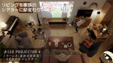 エアリア  LEDプロジェクター 第4世代 PJHD04 ミラーレス 直射式投影型 4200ルーメン ワイヤレス接続 最大160インチ相当 大画面 フルHD 内蔵スピーカー  明るい スマホ ゲーム機器 パソコン DVDプレーヤー接続可 LED PROJECTOR4
