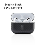 旧機種対象!棚卸SALE!【訳あり/新品】monCarbone AirPoksPro ケース DuPont™ケブラー®を使用 本物のカーボンケース マットorグロス ワイヤレス充電対応 薄さ0.6mmで軽い モンカーボン