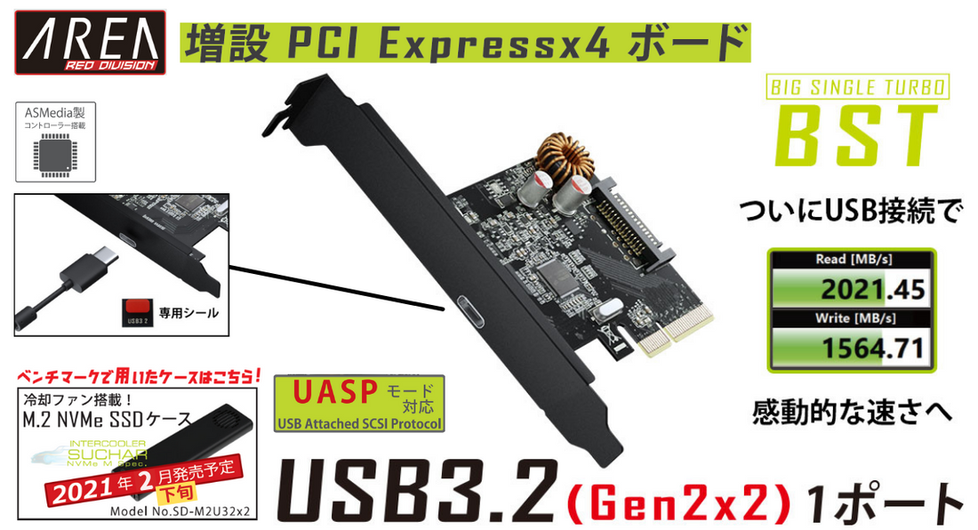 【プレスリリース】増設ボード「BST」【2/1発売】