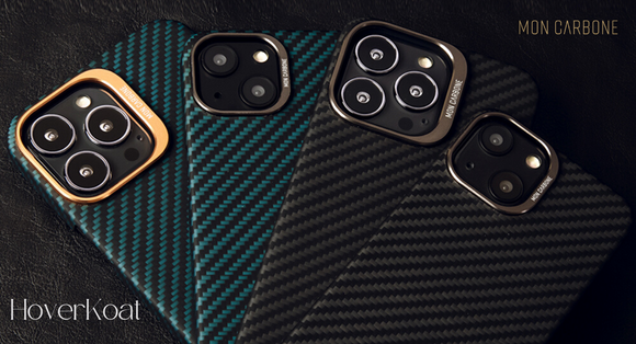 【プレスリリース】DuPont™Kevlar®を使用した薄く 強く、洗練されたデザイン Moncarbone iPhone13用”Hovercoat”発売