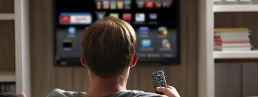 【スマートTV キーボード おすすめ】テレビの文字入力がだるい…！表はコントローラー、裏はキーボードの「DOUBLE×FACE」でリビングの操作を完結