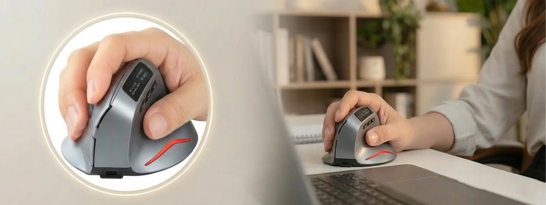 【縦型マウス おすすめ】手首が痛い…を解決。失敗しないエルゴノミクスマウスの選び方と「ErgoVerMouse」