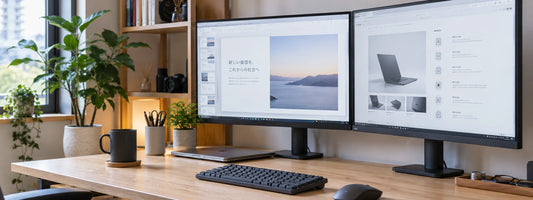 WindowsノートPCにモニター2台を接続する方法｜USB-Cドックの条件
