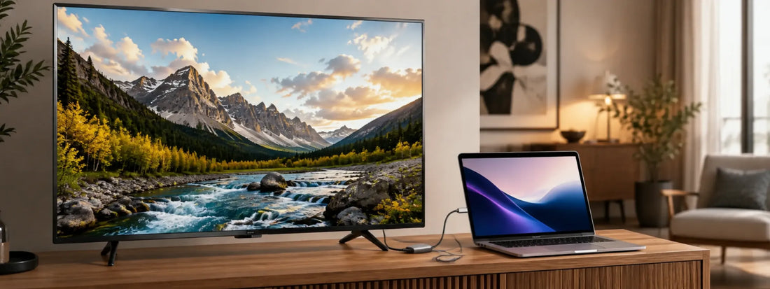 MacBookをテレビに映す方法｜USB-C HDMI接続・設定・映らない時の対処