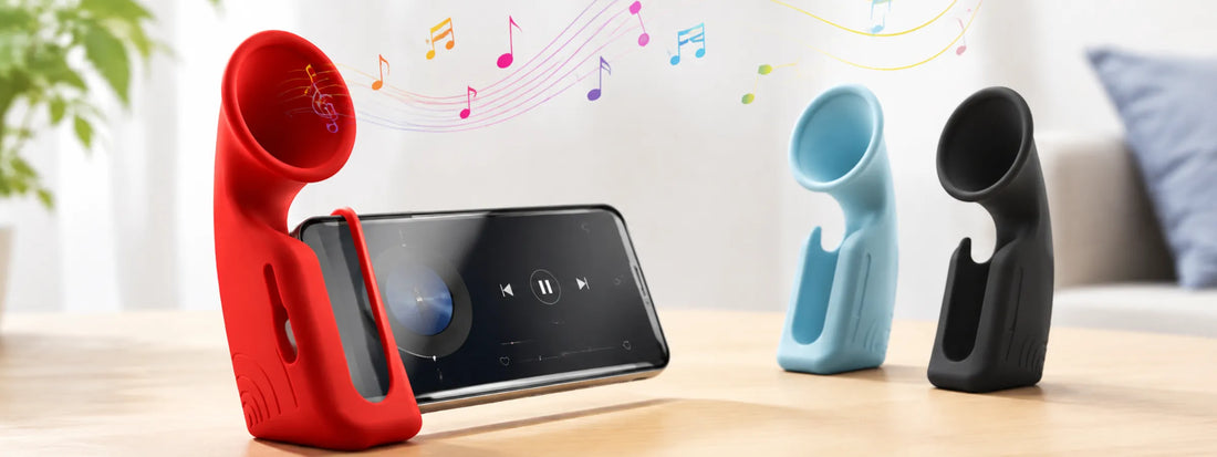 スマホの音量が小さい時の対処法｜電源不要の拡音スタンドを解説