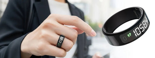 【スマートリング】画面付きで“スマホ断ち”が加速する。「ARR-R12」はスマートウォッチに挫折した人の最終地点｜選び方とサイズ測定