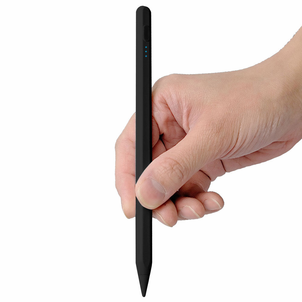 【新色追加】 エアリア iPad専用 極細 充電式タッチペン 細い線も楽々で、リアルタイムで書ける。ペン先1.5mm アクティブ タッチペン【 MS-APTP01 】 アイパッド 最大8時間動作 オートON OFFエアリア