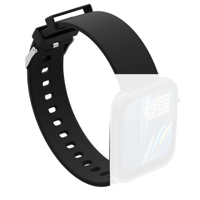 【オプション】交換用ベルト 【シリコン】 エアリア ARW-P22JP スマートウォッチ スマートウォッチ ARW-V23JPも適用