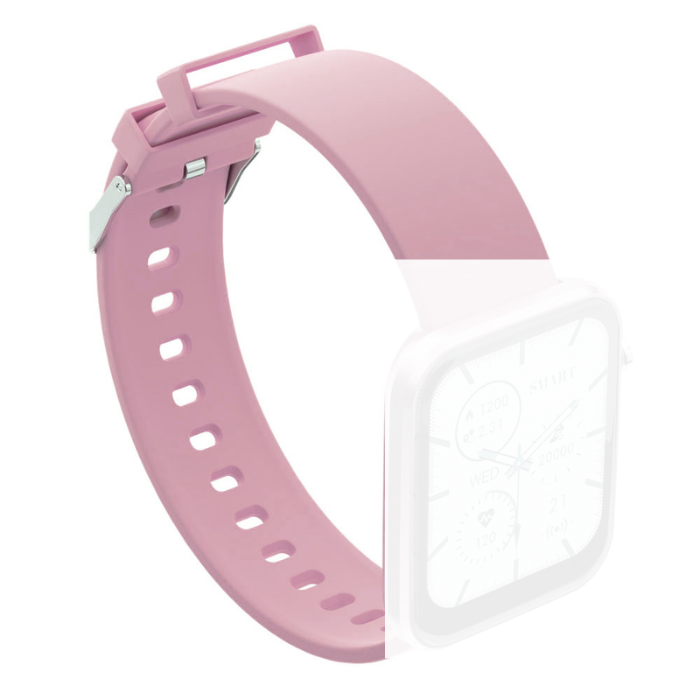 【オプション】交換用ベルト 【シリコン】 エアリア ARW-P22JP スマートウォッチ スマートウォッチ ARW-V23JPも適用