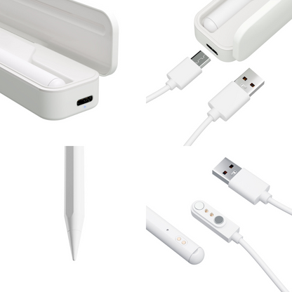 【2025発売モデルの対応表更新】エアリア iPad専用 バッテリー搭載 ペンケース付タッチペン MS-APTP11 ペン先1.5mm 極細 充電式タッチペン 細い線も楽々で、リアルタイムで書ける。 パームリジェクション対応 アクティブ タッチペン アイパッド あいぱっと 互換品 最大10時間駆動