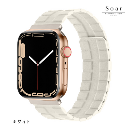 Soar｜Mystic ミスティック｜ソア アップルウォッチバンド【38mm/40mm/41mm】対応 Mystic ミスティック マグネット式装着 GL-AWB006 上品 華奢 すっきり 可愛い かわいい フェミニン ベルト バンド レディース アップル プレゼント apple watch series1.2.3.4.SE.5.6.7.8 38mm 40mm 41mm