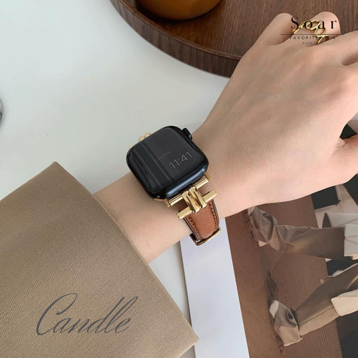 Soar｜キャンドル Candle｜ソア アップルウォッチバンド【38mm/40mm/41mm】対応 キャンドル Candle GL-AWB013 ゴールド アクセサリー 上品 お洒落 おしゃれ 大人 女性 かわいい フェミニン ベルト バンド レディース アップル プレゼント apple watch series1.2.3.4.SE.5.6.7.8 38mm 40mm 41mm