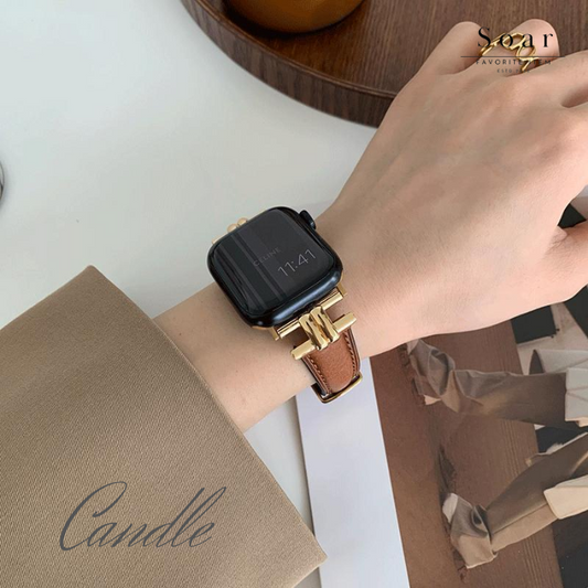 Soar｜キャンドル Candle｜ソア アップルウォッチバンド【38mm/40mm/41mm】対応 キャンドル Candle GL-AWB013 ゴールド アクセサリー 上品 お洒落 おしゃれ 大人 女性 かわいい フェミニン ベルト バンド レディース アップル プレゼント apple watch series1.2.3.4.SE.5.6.7.8 38mm 40mm 41mm