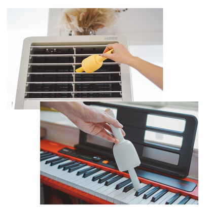 【direct！choice】東京ラクオカ【正規品】 Vaccumi バキューミ 卓上掃除機 クリーナー 毛玉取り機 小掃除 小型 おしゃれ 勉強机 掃除 子供 リビング デスク 机 ミニクリーナー カラフル 入学祝い 新生活 新入学 充電式 電池不要 コードレス ワンハンド 片手 車載 かわいい