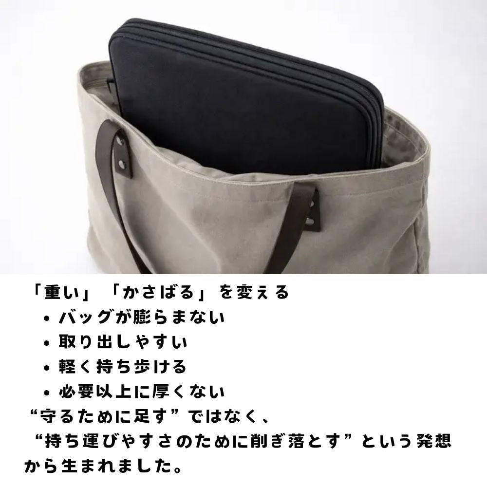 【direct！choice】PC Wrap 超軽量 ノートPCスリーブケース 13インチ 極薄 折りたたみ 軽量 PCケース スリーブケース ミニマルデザイン 14インチ対応 かっこいい かわいい MacBook Air MacBook Pro 13inch スリーブバッグ ビジネスバッグ PC収納 通勤 A1270