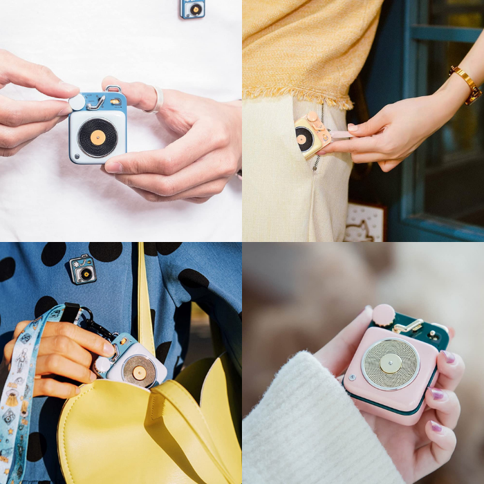 direct！choice】MUZEN Button コンパクト ワイヤレス スピーカー