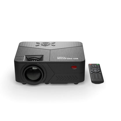 エアリア  LEDプロジェクター 第３世代 PJHD03B ワイヤレス接続 LED プロジェクター 三脚付属 小型 最大150インチ相当 大画面 フルHD 内蔵スピーカー 2500ルーメン 明るい スマホ ゲーム機器 パソコン DVDプレーヤー接続可 LED PROJECTOR3