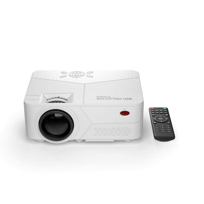 エアリア  LEDプロジェクター 第３世代 PJHD03B ワイヤレス接続 LED プロジェクター 三脚付属 小型 最大150インチ相当 大画面 フルHD 内蔵スピーカー 2500ルーメン 明るい スマホ ゲーム機器 パソコン DVDプレーヤー接続可 LED PROJECTOR3