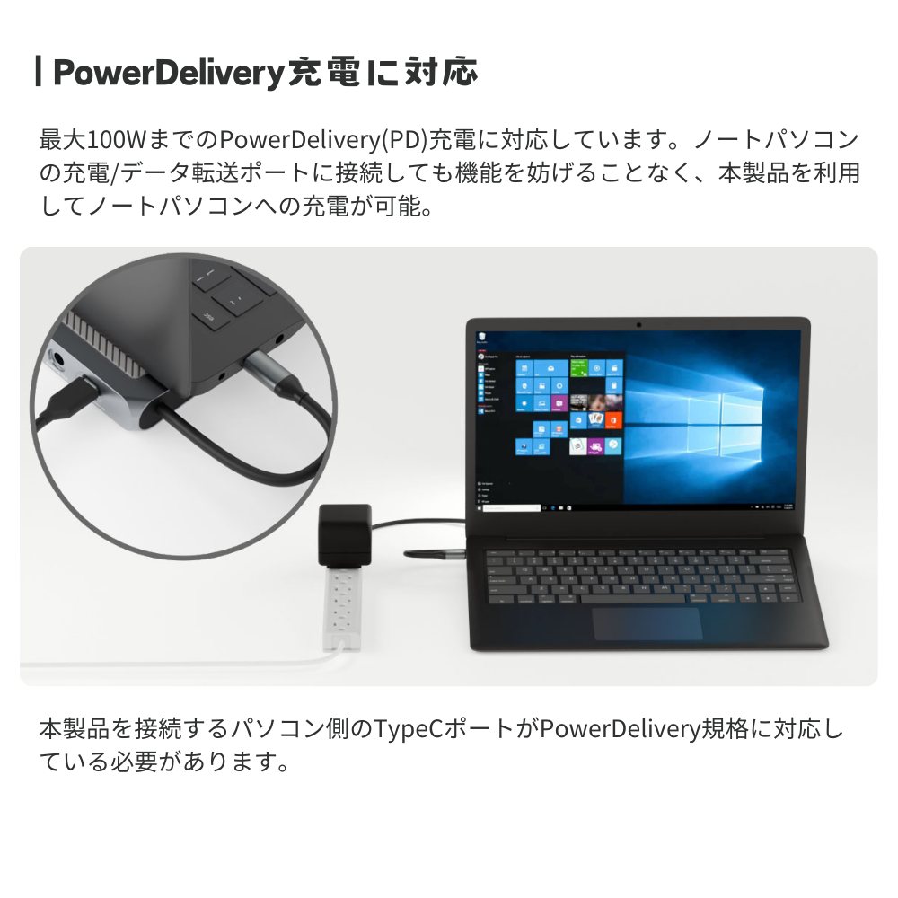 エアリア TypeC接続 ドッキングステーション REVERSIBLE TWELEVE Ver