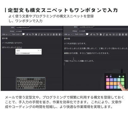 エアリア 15エンハンサー 15 KEY's ENHANCER 10レイヤー対応 音声ファイル対応 カスタム可能 USB接続 TypeC ホットキー マクロ ショートカット ゲーミング 配信 業務効率化 ガジェット 便利グッズ