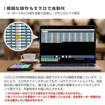 エアリア 15エンハンサー 15 KEY's ENHANCER 10レイヤー対応 音声ファイル対応 カスタム可能 USB接続 TypeC ホットキー マクロ ショートカット ゲーミング 配信 業務効率化 ガジェット 便利グッズ