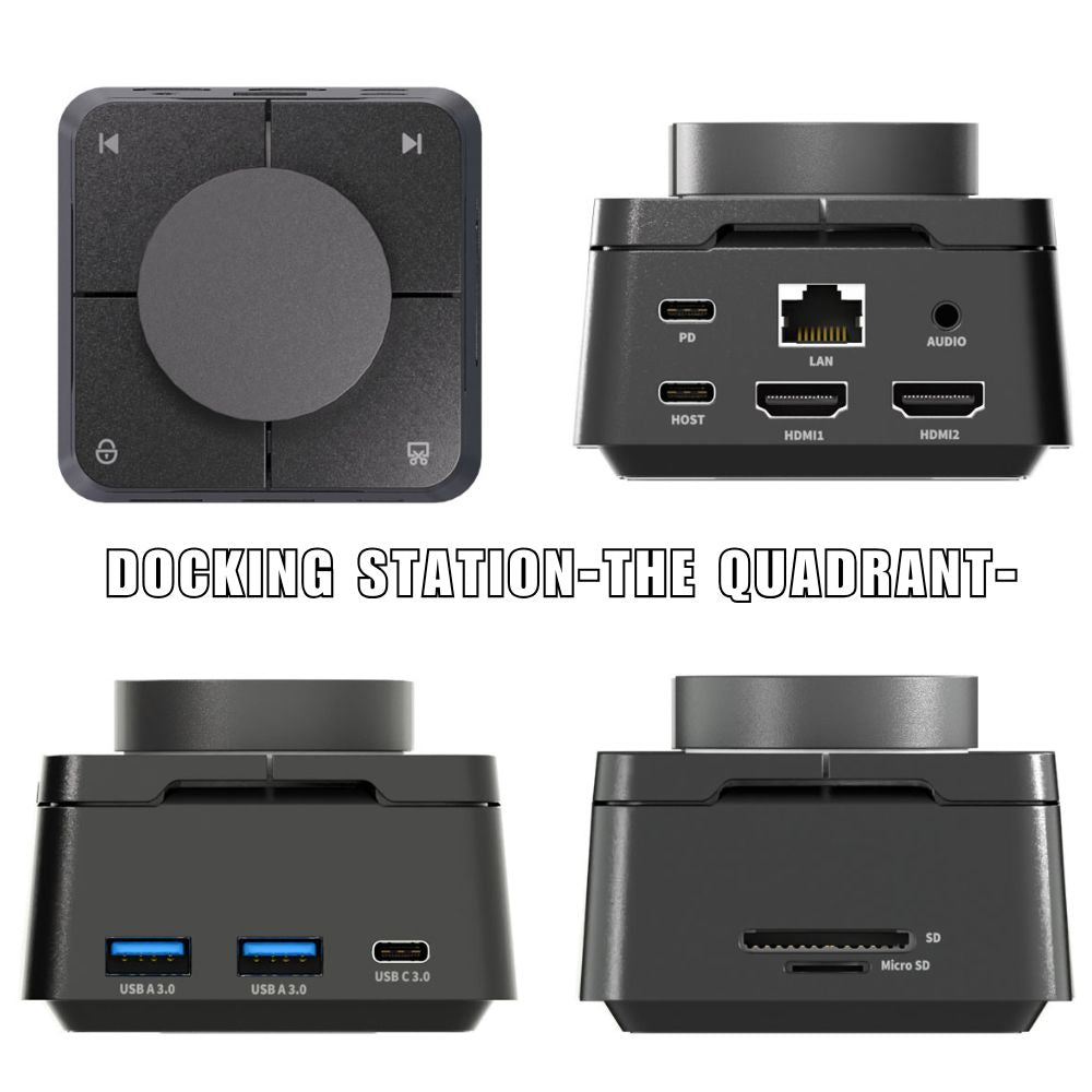 エアリア THE QUADRANT 多機能 USB Type-C ドッキングステーション