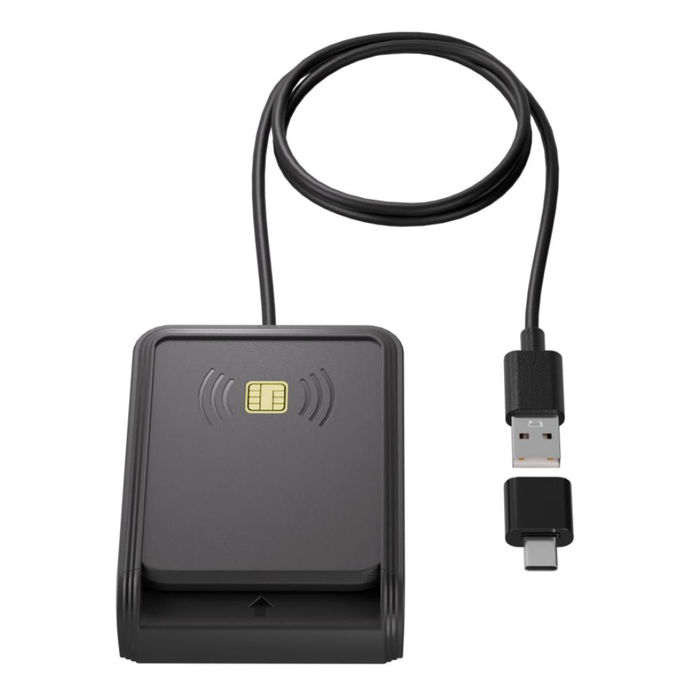 エアリア マイナンバーカード対応 タッチ式 挿入式 両対応 ICカードリーダー USB Type-C接続対応 SD-MYC03-B インストール不要 そのまま使える マイナンバーカードリーダー マイナポイント 申請 確定申告 e-Tax e-LTAX ふるさと納税 電子申告 パソコン Windows Mac