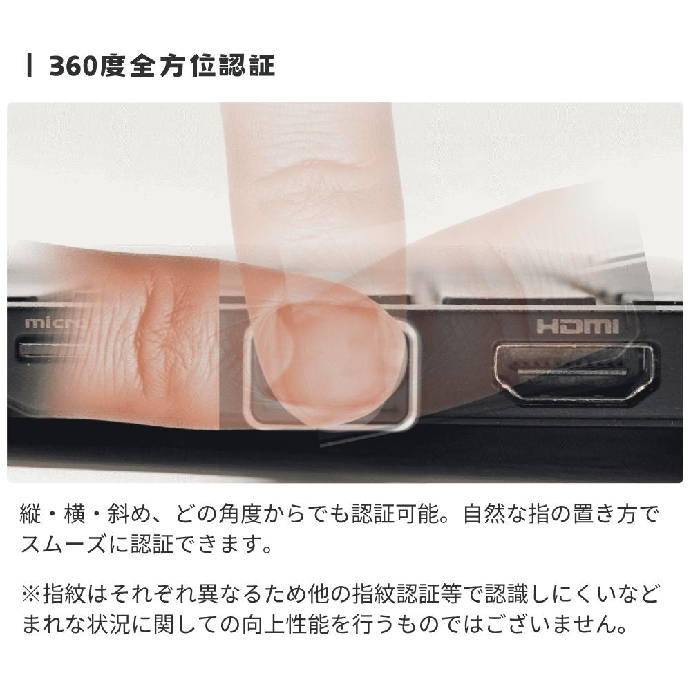 【メーカー直営店】 エアリア SENTINEL ID 指紋認証 USB Windows Hello 対応 指紋ログイン セキュリティキー 小型 高速認証 0.05秒 MoC方式 最大10件登録 Windows11 Windows10 対応 SENTINEL ID センチネルアイディー SD-FINGER01-B