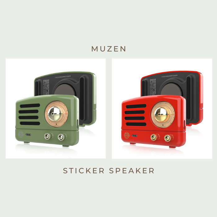 direct!choice】MUZEN ミューゼン ステッカースピーカー Bluetooth direct!choice】MUZEN ミューゼン ステッカースピーカー Bluetooth