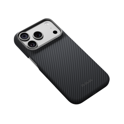 【direct！choice】 PITAKA ピタカ iPhone18 Pro 17Pro Edge Case エッジケース Magsafe対応 ブラック グレー ツイル KI1801P アラミド繊維ケース