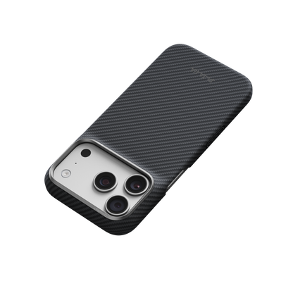 【direct！choice】 PITAKA ピタカ iPhone18 Pro 17Pro Edge Case エッジケース Magsafe対応 ブラック グレー ツイル KI1801P アラミド繊維ケース