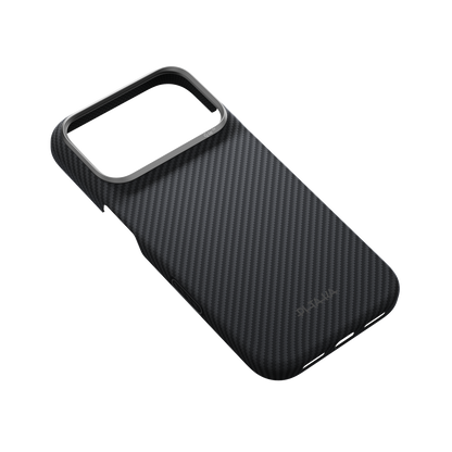 【direct！choice】 PITAKA ピタカ iPhone18 Pro 17Pro Edge Case エッジケース Magsafe対応 ブラック グレー ツイル KI1801P アラミド繊維ケース
