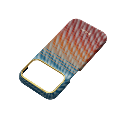 【direct！choice】 PITAKA ピタカ iPhone18 Pro 17Pro Edge Case Sunset2.0 California Dream エッジケース Magsafe対応 サンセット アラミド繊維ケース KI1806P