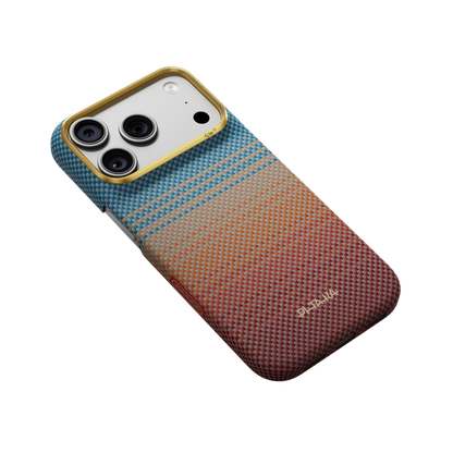 【direct！choice】 PITAKA ピタカ iPhone18 Pro 17Pro Edge Case Sunset2.0 California Dream エッジケース Magsafe対応 サンセット アラミド繊維ケース KI1806P