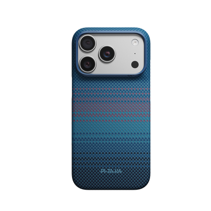 【direct！choice】 PITAKA ピタカ iPhone18 Pro 17Pro Edge Case Moonrise2.0 1001 Nights-Midnight エッジケース Magsafe対応 ムーンライト アラミド繊維ケース KI1803P