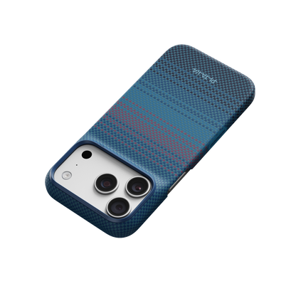 【direct！choice】 PITAKA ピタカ iPhone18 Pro 17Pro Edge Case Moonrise2.0 1001 Nights-Midnight エッジケース Magsafe対応 ムーンライト アラミド繊維ケース KI1803P