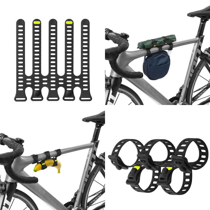 Bone 自転車用バンド型マルチホルダー BikeStrapPlus バイクストラッププラス オールシリコン 水洗いOK ドリンクホルダー ロードバイク ポタリング サイクリング