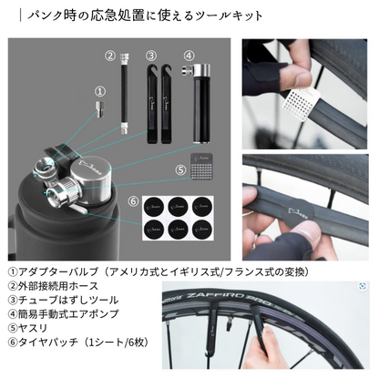 Bone BikeToolKit 超コンパクト自転車ツールキット アーレンキー パンク修理 バイクツールキット Bike Tool Kit