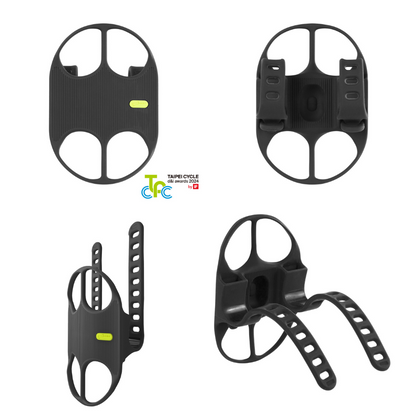 【訳あり/アウトレット】Bone BikeTie4 Pro max ダブルストラップ構造 自転車用スマホホルダー オールシリコン 4.7インチから7.2インチ対応 FaceID キックボード バイク ママチャリ 電動自転車 サイクリング ポタリング 散歩 ミニベロ ウーバー 配達 女子 かわいい かっこいい おしゃれ