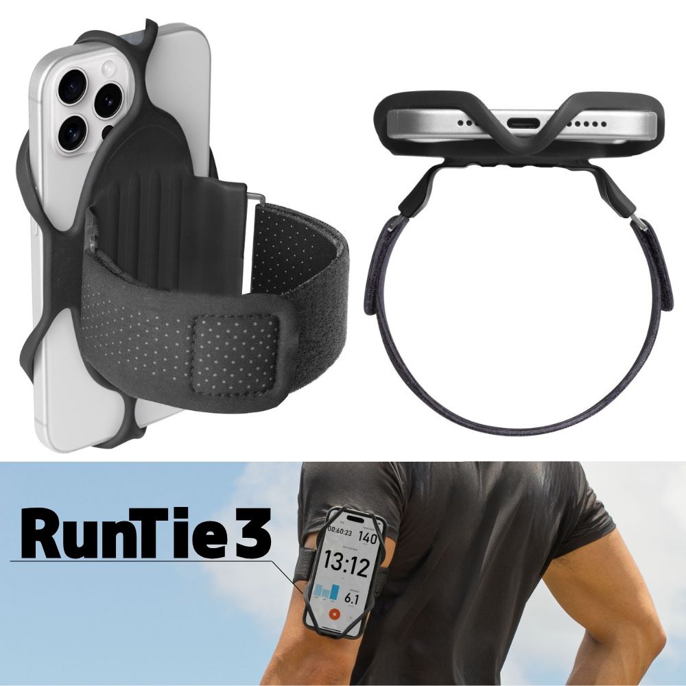 Bone RunTie3 ランタイ ランニング スマホ アームバンド タッチ操作 指紋認証 洗える 清潔軽量 通気性 簡単着脱 調節可 マルチ対応 スマートフォン用 4.7~7.2インチ適用 iPhone ウォーキング マラソン スポーツ 運動  iPhone17　Air 対応 Bonecollection