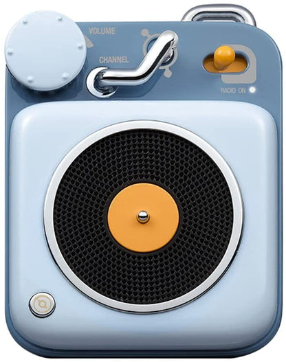 【direct！choice】MUZEN Button コンパクト ワイヤレス スピーカー Bluetooth ポータブル ストラップ付属 アウトドア ソロ 懐かしい レコードプレイヤー 80年代 懐 かわいい プレゼント おしゃれ ミューゼン 国内正規代理店商品